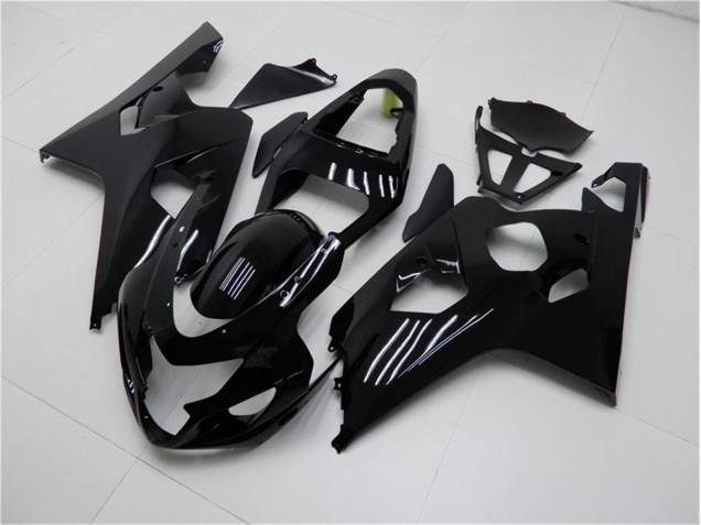 Buy 2004-2005 Glossy Black Suzuki GSXR 600/750 Bike Fairing Kit