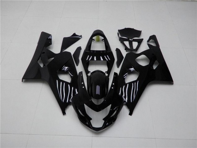 Buy 2004-2005 Glossy Black Suzuki GSXR 600/750 Bike Fairing Kit