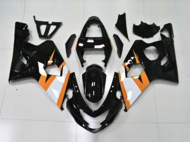 Buy 2004-2005 Orange Black Suzuki GSXR 600/750 Motorcycle Fairings