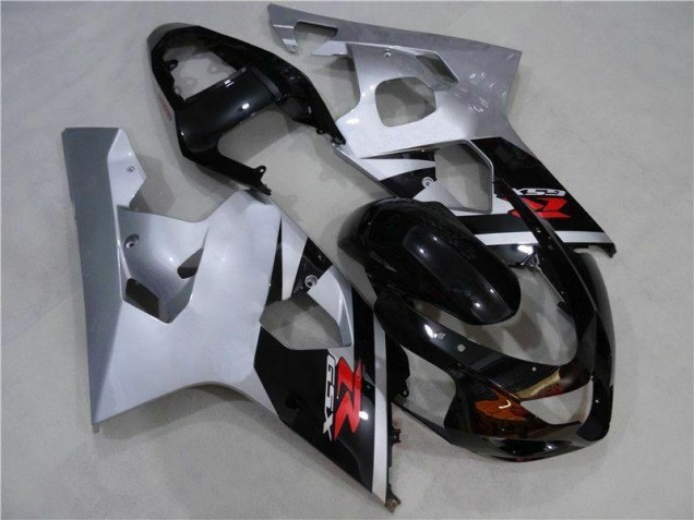 Buy 2004-2005 Black Silver Suzuki GSXR 600/750 Motorcycle Fairing Kit