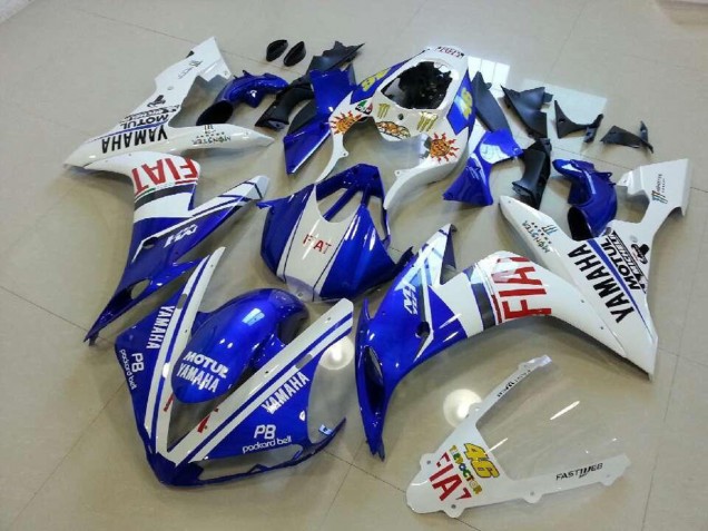 Buy 2004-2006 Blue White Red Yamaha YZF R1 Motorcycle Fairings Kits