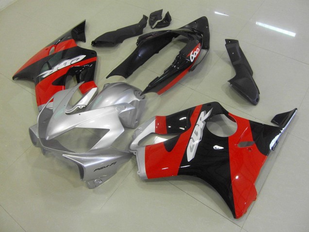 Buy 2004-2007 Black Red Silver Honda CBR600 F4i Bike Fairings