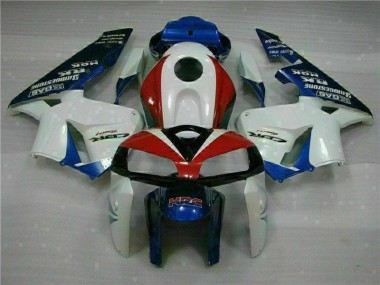 Buy 2005-2006 White Blue Honda CBR600RR Moto Fairings