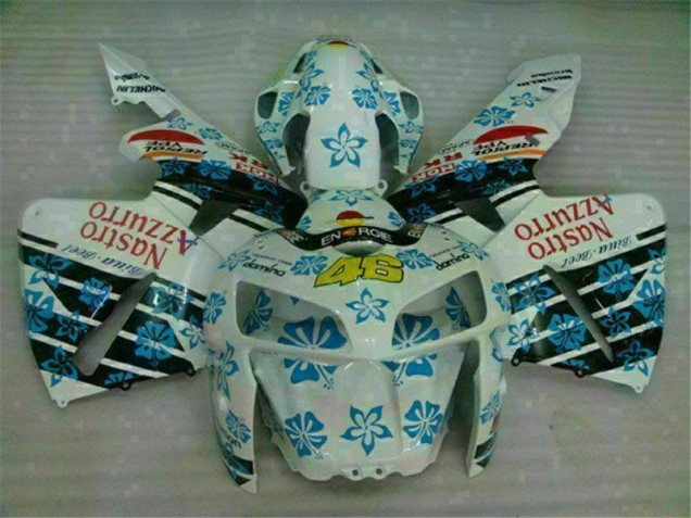 Buy 2005-2006 White Blue Nastro Azzurro 46 Honda CBR600RR Motorcycle Fairing