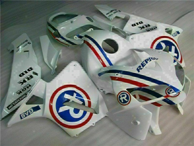 Buy 2005-2006 White Honda CBR600RR Bike Fairings