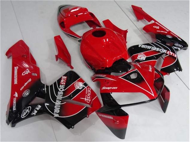 Buy 2005-2006 Red Black Honda CBR600RR Motorcycle Fairing Kit