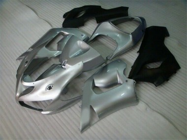 Buy 2005-2006 Silver Black Kawasaki ZX6R Motorcycle Fairing Kit