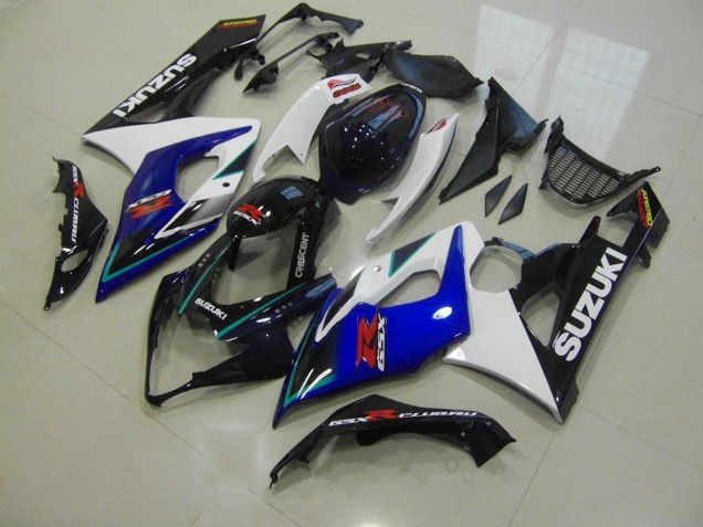 Buy 2005-2006 Blue White Suzuki GSXR 1000 Motorcycle Fairings Kit