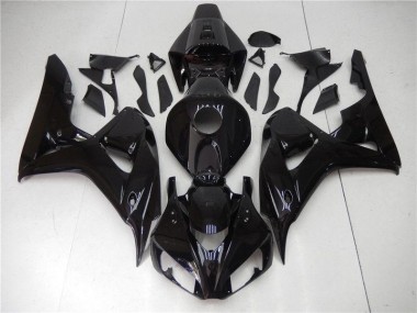 Buy 2006-2007 Glossy Black Honda CBR1000RR Motor Bike Fairings