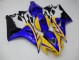 Buy 2006-2007 Yellow Blue Honda CBR1000RR Replacement Motorcycle Fairings