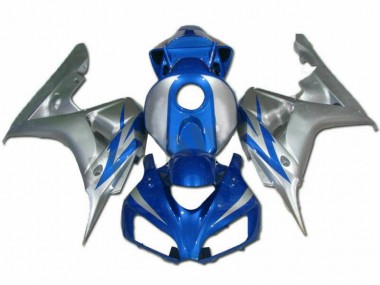 Buy 2006-2007 Blue Silver Honda CBR1000RR Motorcycle Fairings Kits