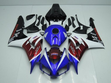 Buy 2006-2007 Burgandy and Blue Honda CBR1000RR Bike Fairing