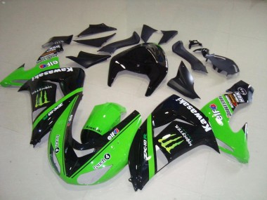 Buy 2006-2007 Green Monster Kawasaki ZX10R Motor Fairings