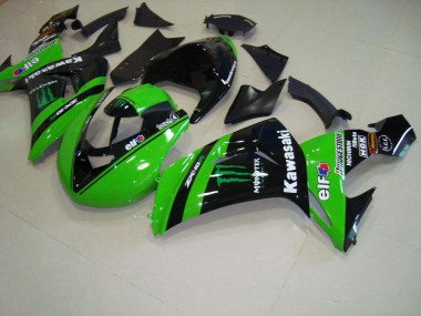 Buy 2006-2007 Green Monster Race Kawasaki ZX10R Motorcycle Fairings Kit