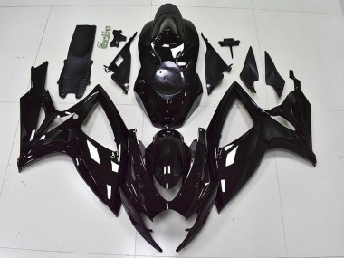 Buy 2006-2007 Glossy Black Suzuki GSXR 600/750 Bike Fairing