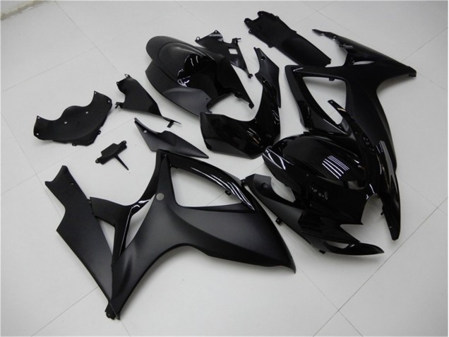 Buy 2006-2007 Matte Black Suzuki GSXR 600/750 Bike Fairings