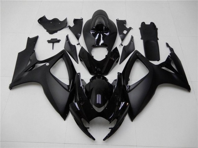 Buy 2006-2007 Matte Black Suzuki GSXR 600/750 Bike Fairings