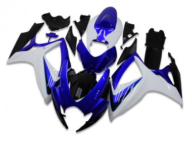 Buy 2006-2007 Blue White Suzuki GSXR 600/750 Motorbike Fairing