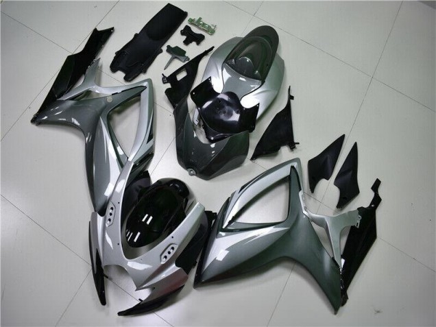 Buy 2006-2007 Silver Grey Suzuki GSXR 600/750 Motorcycle Replacement Fairings