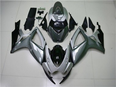 Buy 2006-2007 Silver Grey Suzuki GSXR 600/750 Motorcycle Replacement Fairings