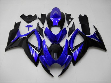 Buy 2006-2007 Blue Black Suzuki GSXR 600/750 Replacement Fairings & Bodywork