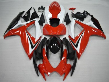 Buy 2006-2007 Red Black Suzuki GSXR 600/750 Motorcycle Fairing Kits