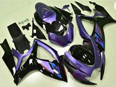 Buy 2006-2007 Purple Black Suzuki GSXR 600/750 Replacement Motorcycle Fairings