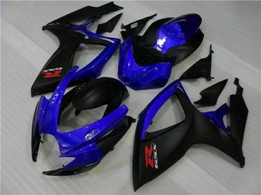 Buy 2006-2007 Blue Black Suzuki GSXR 600/750 Motorbike Fairing Kits