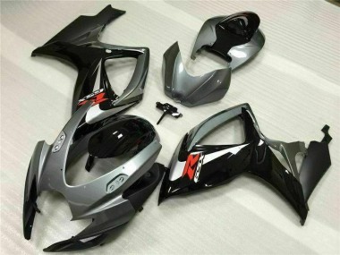 Buy 2006-2007 Silver Grey Suzuki GSXR 600/750 Motorcycle Fairing Kit