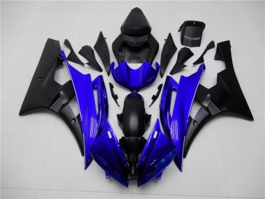 Buy 2006-2007 Blue Black Yamaha YZF R6 Motorcycle Replacement Fairings & Bodywork