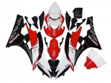 Buy 2006-2007 White Red Black Yamaha YZF R6 Replacement Fairings