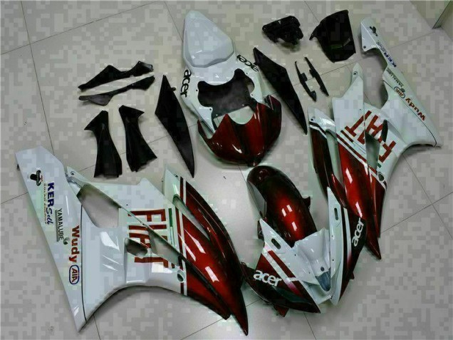 Buy 2006-2007 Brown White Yamaha YZF R6 Motorcycle Fairing Kit