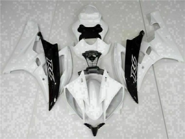 Buy 2006-2007 White Black Yamaha YZF R6 Bike Fairings