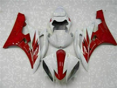 Buy 2006-2007 Red White Yamaha YZF R6 Motorcycle Bodywork