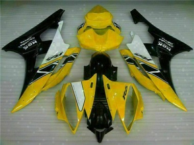 Buy 2006-2007 Yellow Black Yamaha YZF R6 Motorbike Fairing