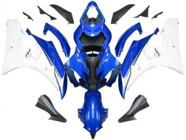 Buy 2006-2007 Blue White Yamaha YZF R6 Motorcycle Fairing Kit