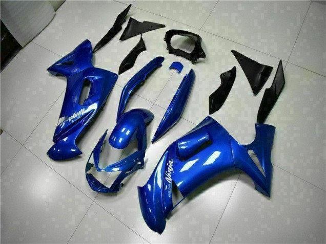 Buy 2006-2008 Blue Kawasaki EX650 Motorcycle Fairings