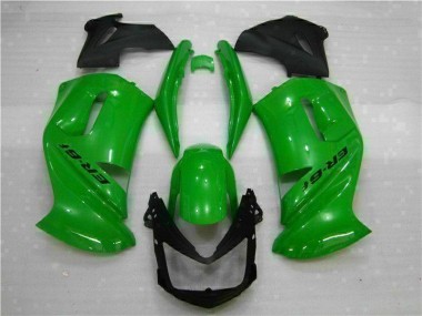 Buy 2006-2008 Green Kawasaki EX650 Motorcycle Fairing Kit