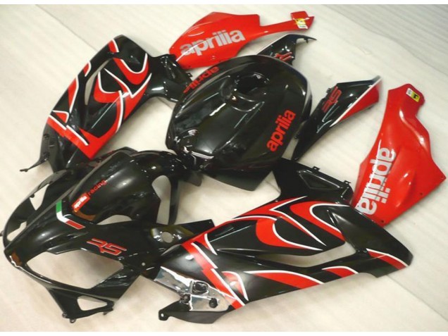 Buy 2006-2011 Black Red Aprilia RS125 Motorcylce Fairings