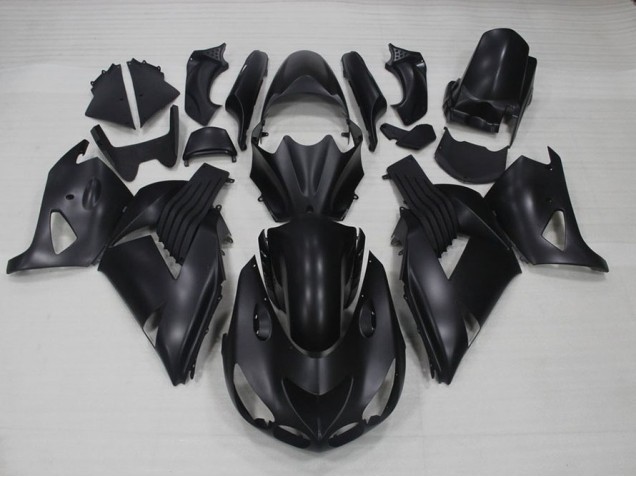 Buy 2006-2011 Matte Black Kawasaki ZX14R ZZR1400 Motorcycle Fairing