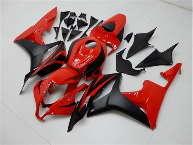 Buy 2007-2008 Black Red Honda CBR600RR Motorcycle Fairing Kit