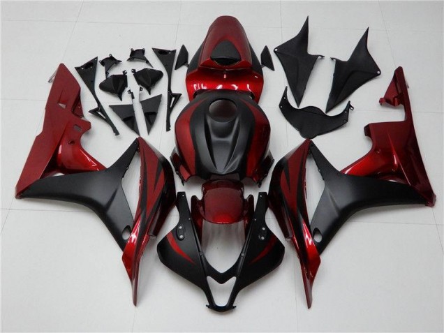 Buy 2007-2008 Red Black Honda CBR600RR Bike Fairing