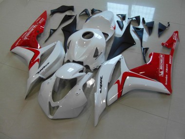 Buy 2007-2008 White Red Race Version Honda CBR600RR Motorbike Fairing