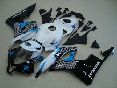 Buy 2007-2008 White Black Blue Honda CBR600RR Bike Fairing