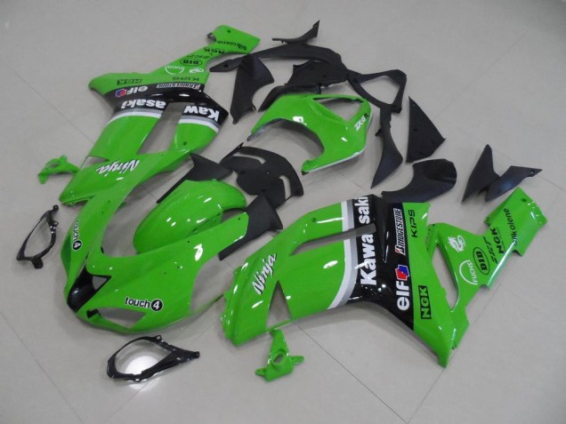 Buy 2007-2008 Green Arrow Kawasaki ZX6R Motorbike Fairing Kits