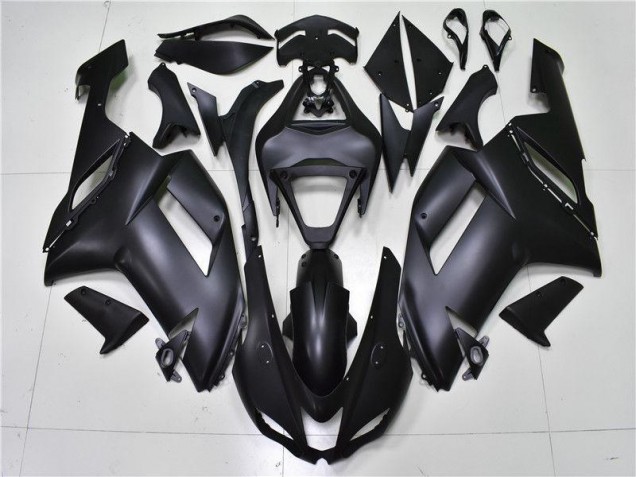 Buy 2007-2008 Matte Black Kawasaki ZX6R Bike Fairing Kit