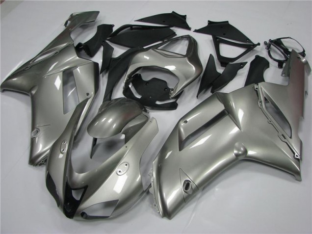 Buy 2007-2008 Grey Kawasaki ZX6R Moto Fairings