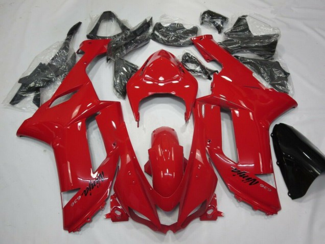 Buy 2007-2008 Red Kawasaki ZX6R Motor Fairings