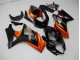 Buy 2007-2008 Orange Black Suzuki GSXR 1000 K7 Motor Fairings