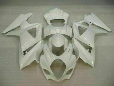 Buy 2007-2008 White Suzuki GSXR 1000 K7 Motorcycle Fairing